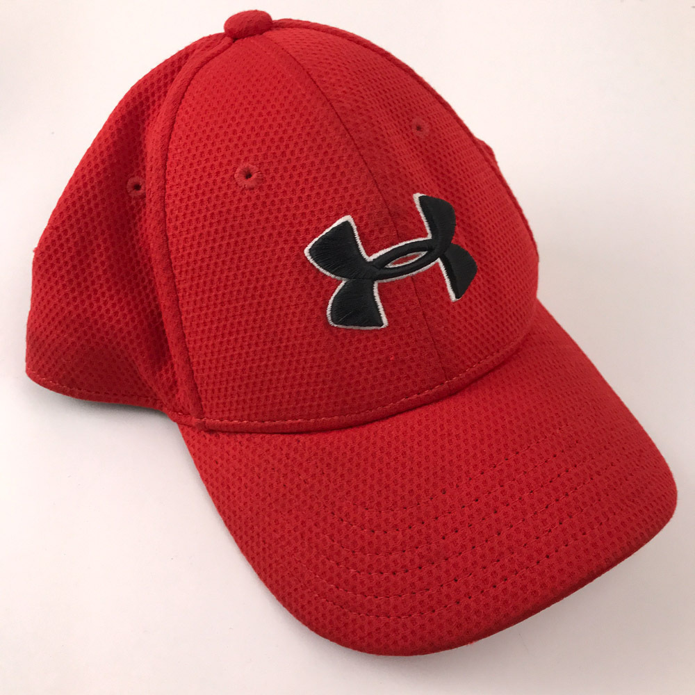 UA Under Armour Re Hat With Black Logo Youth size SM/MD
